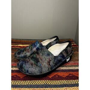 Alegria Multi Color Comfort Mule Clog Shoe Sz Eu 36 Us 6/6.5